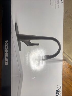 Bran new KOHLER Matte Black Kitchen Faucet with Single Lever